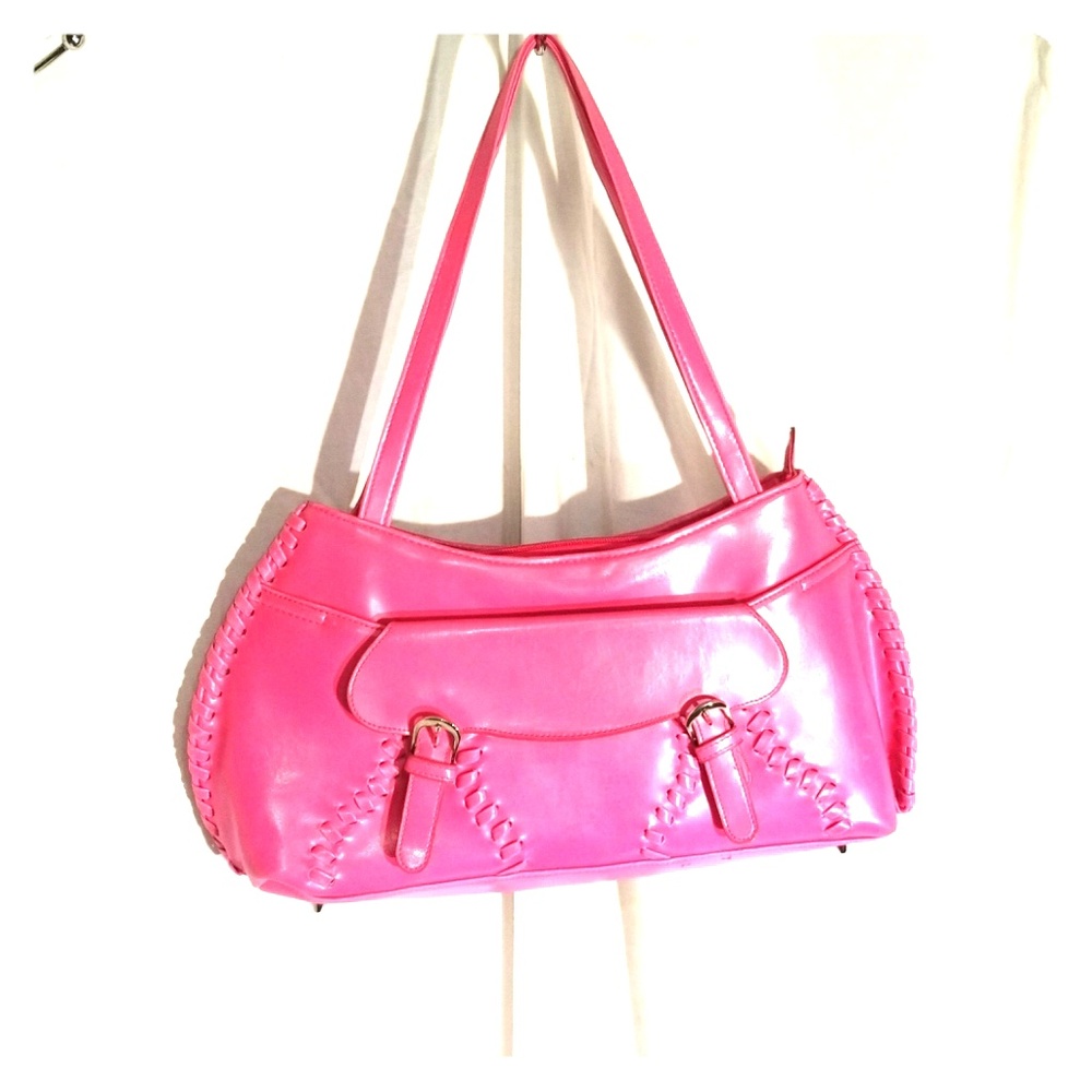 Bijoux Terner pink purse 14x3x8 - Picture 2 of 8